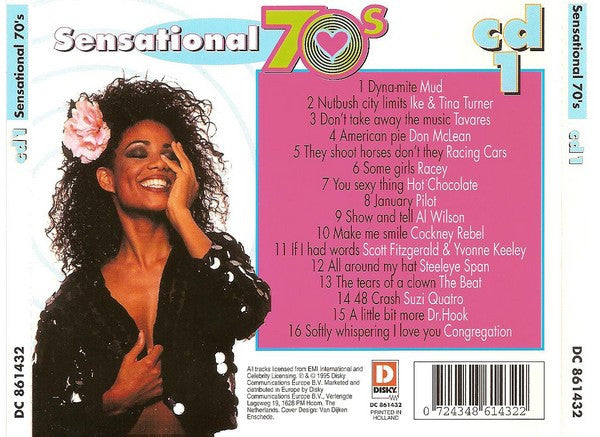 Various : Sensational 70's (3xCD, Comp + Box)