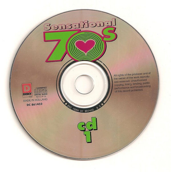 Various : Sensational 70's (3xCD, Comp + Box)