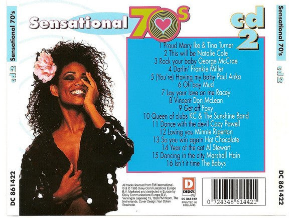 Various : Sensational 70's (3xCD, Comp + Box)