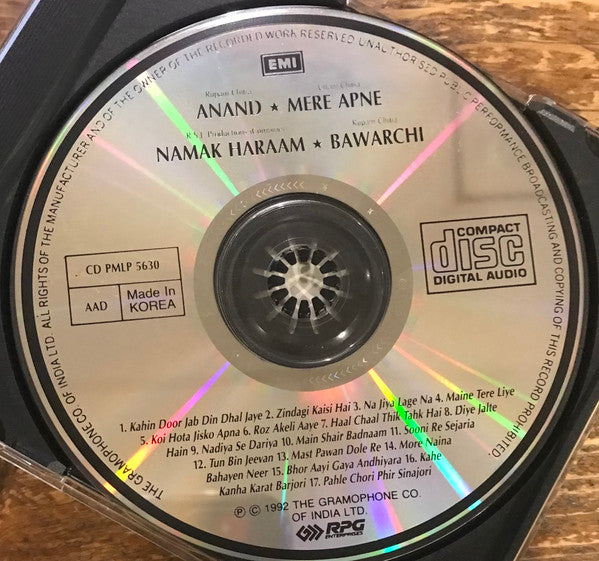 Various : Anand / Mere Apne / Namak Haraam / Bawarchi (CD, Comp)
