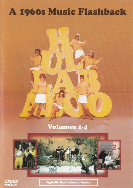 Various : Hullabaloo: A 1960s Music Flashback - Volumes 1-4 (DVD-V, D/Sided, Comp, NTSC)