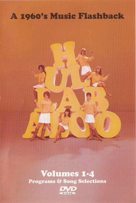 Various : Hullabaloo: A 1960s Music Flashback - Volumes 1-4 (DVD-V, D/Sided, Comp, NTSC)