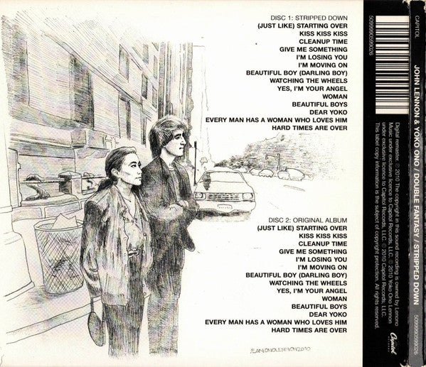 John Lennon & Yoko Ono : Double Fantasy / Stripped Down (CD, Album + CD, Album, RE + RM)