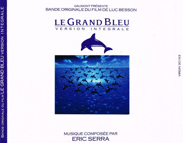 Eric Serra : Le Grand Bleu : Version Intégrale (Bande Originale Du Film) (2xCD, Album, Box)