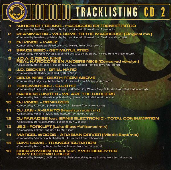 Various : Shadowlands Rave - Invasion Of The World Part 1 (2xCD, Comp)