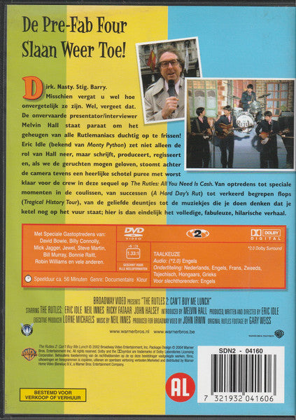 The Rutles : The Rutles 2 - Can't Buy Me Lunch (DVD)