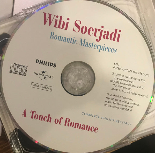Wibi Soerjadi : Romantic Masterpieces (5xCD, Album)