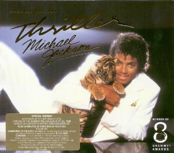 Michael Jackson : Thriller (CD, Album, RE, RM, S/Edition, Sli)