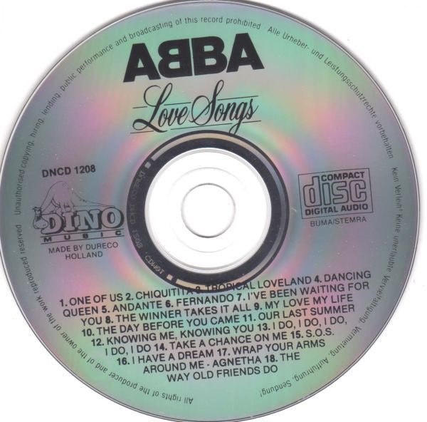 ABBA : Love Songs (CD, Comp)