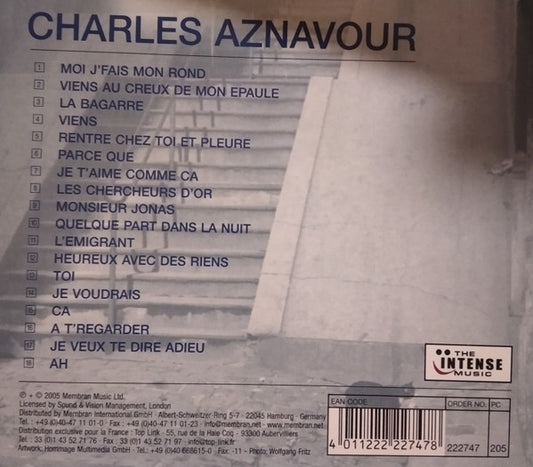 Charles Aznavour : Moi J'fais Mon Rond (CD, Comp)