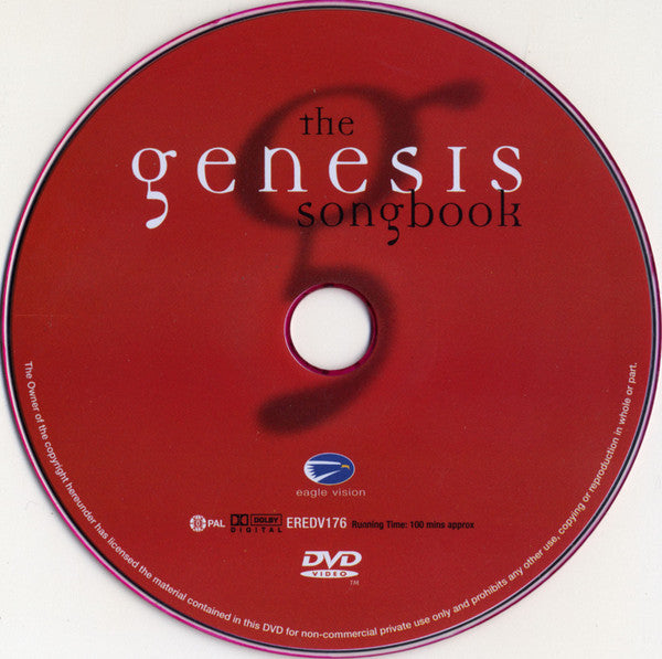 Genesis : The Genesis Songbook (DVD-V, Comp, Multichannel, PAL)