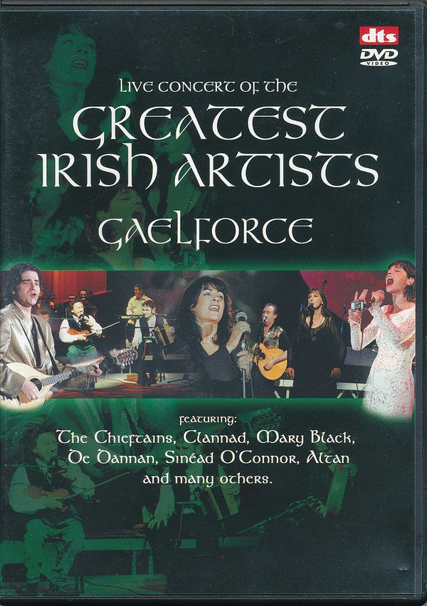 Various : Live Concert Of The Greatest Irish Artists - Gaelforce (DVD-V, Multichannel, PAL)
