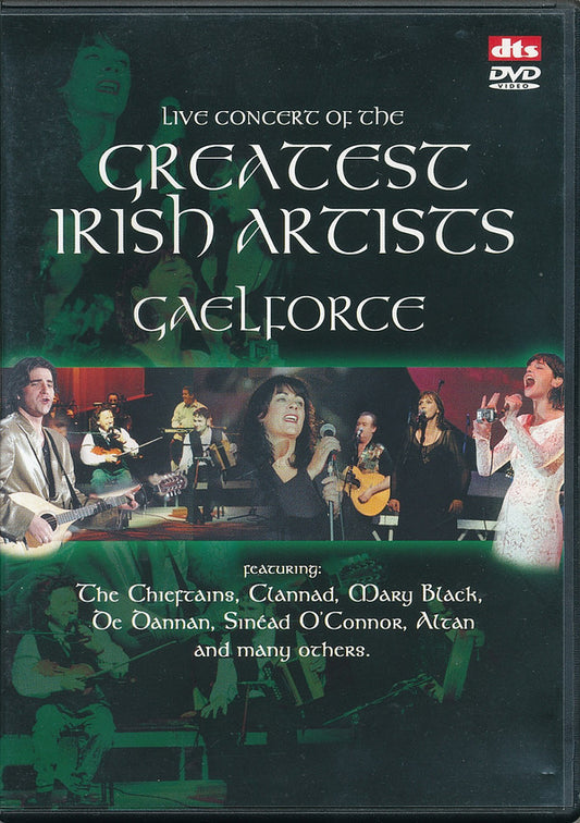Various : Live Concert Of The Greatest Irish Artists - Gaelforce (DVD-V, Multichannel, PAL)