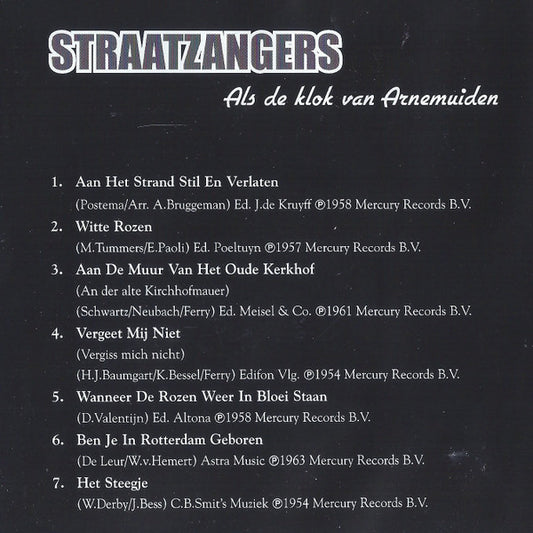 De Straatzangers : Als De Klok Van Arnemuiden (CD, Comp)