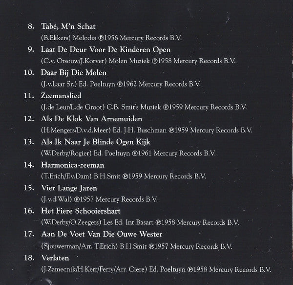 De Straatzangers : Als De Klok Van Arnemuiden (CD, Comp)