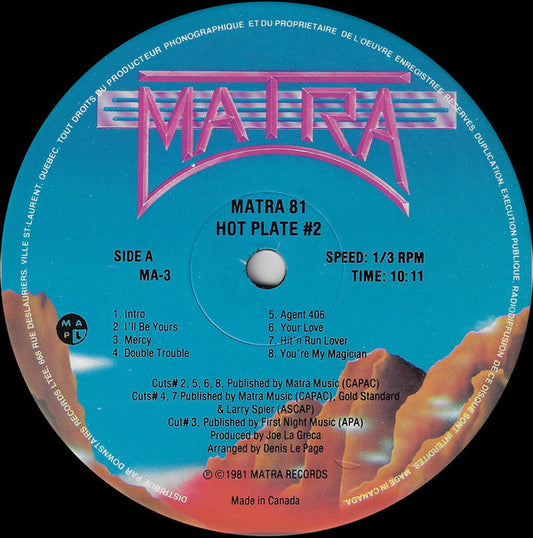 Various : Hot Plate #2 (12", Mixed)