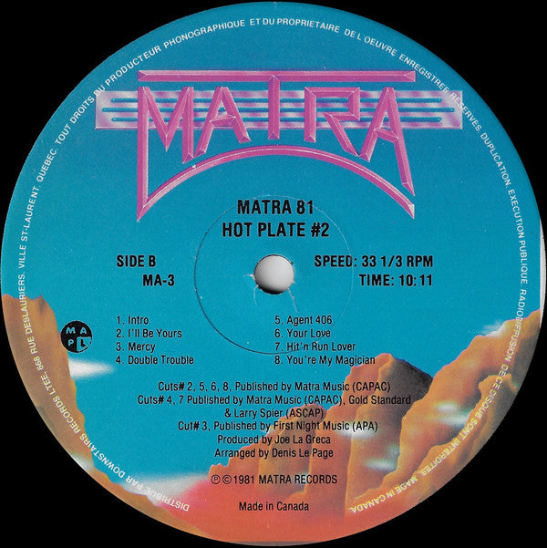 Various : Hot Plate #2 (12", Mixed)