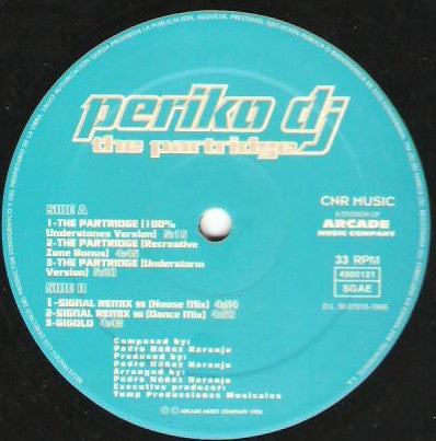 Periko DJ : The Partridge (12")