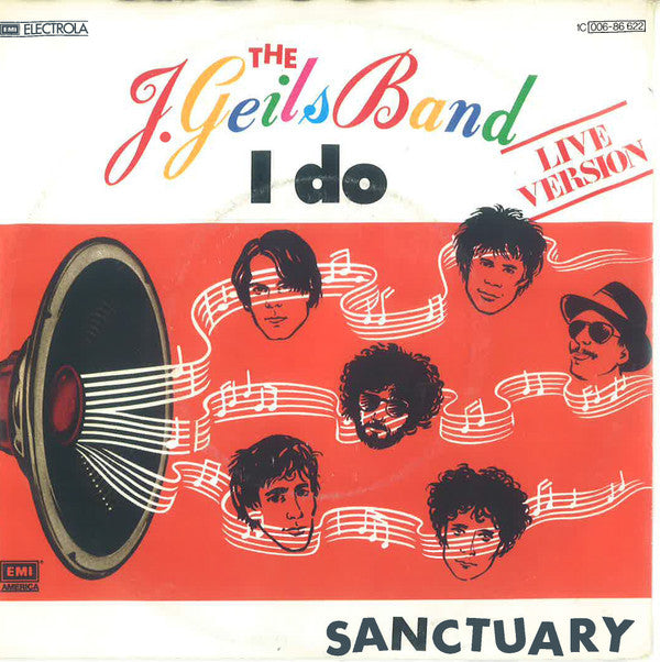 The J. Geils Band : I Do (Live Version) (7", Single)
