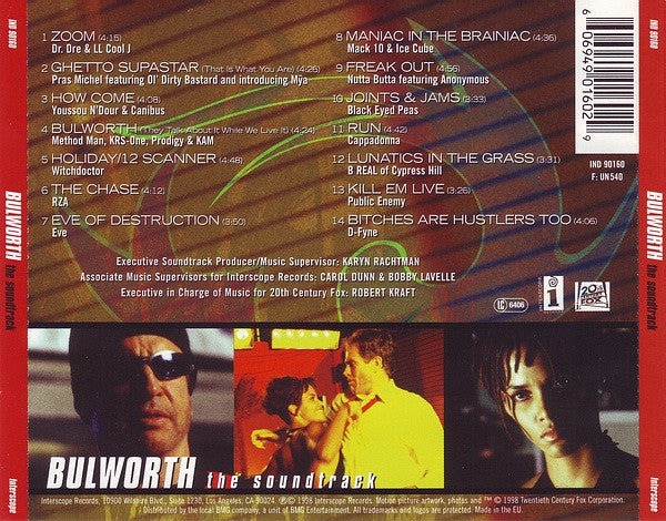 Various : Bulworth (The Soundtrack) (CD, Comp)