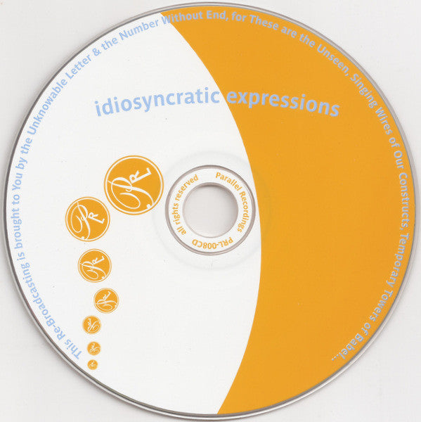 Various : Idiosyncratic Expressions (CD, Comp)
