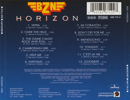 BZN : Horizon (CD, Album)