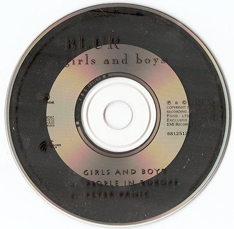 Blur : Girls & Boys (CD, Single, RP)