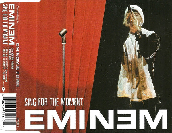 Eminem : Sing For The Moment (CD, Maxi, Enh)