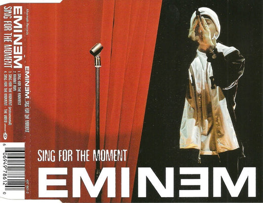 Eminem : Sing For The Moment (CD, Maxi, Enh)