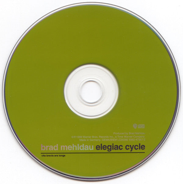 Brad Mehldau : Elegiac Cycle (CD, Album)