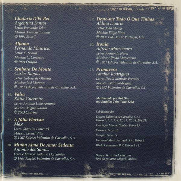 Various : The Best Of Fado - Um Tesouro Português - Vol. 4 (CD, Comp)