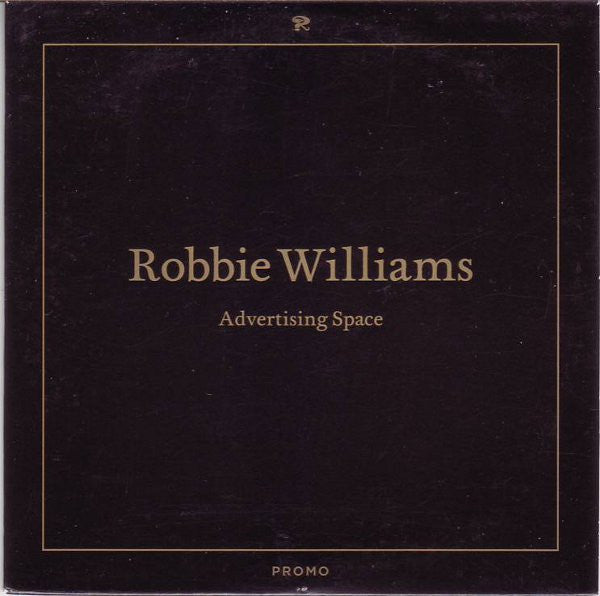 Robbie Williams : Advertising Space (CD, Single, Promo, Car)