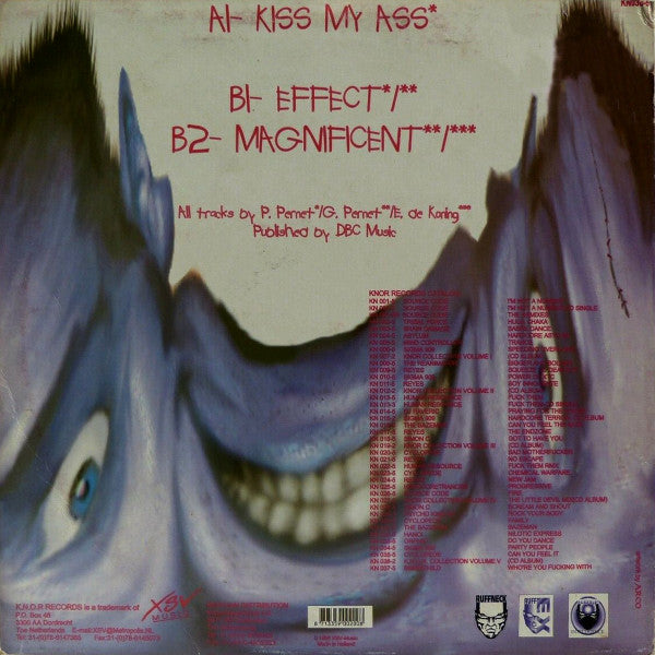 Insane : Kiss My Ass (12")