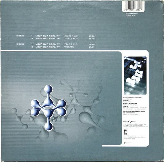 Kai Tracid : Your Own Reality (12", Promo)