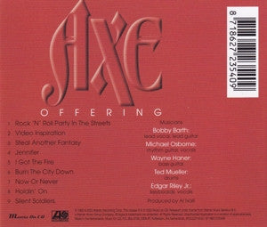 Axe : Offering (CD, Album, RE)