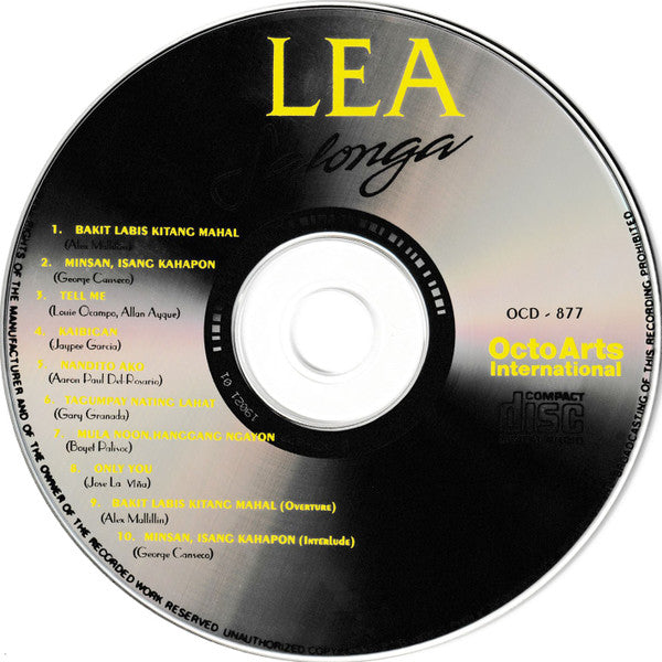 Lea Salonga : Lea Salonga (CD, Album)