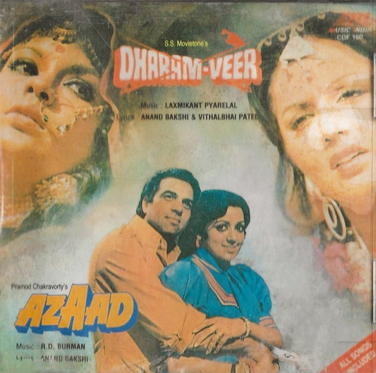 Laxmikant-Pyarelal, R. D. Burman : Dharam Veer / Azaad (CD)