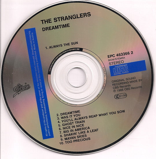 The Stranglers : Dreamtime (CD, Album)