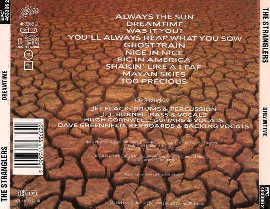 The Stranglers : Dreamtime (CD, Album)