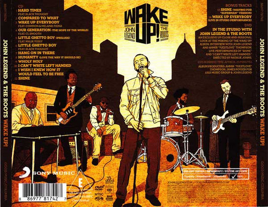 John Legend & The Roots : Wake Up! (CD, Album + DVD-V, NTSC + Dlx)