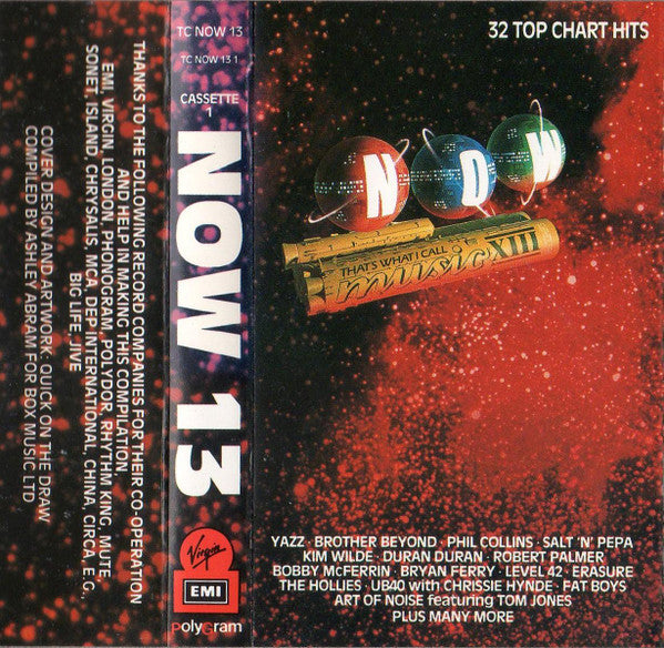 Various : Now That's What I Call Music XIII / Now 13 (2xCass, Comp, Bla)