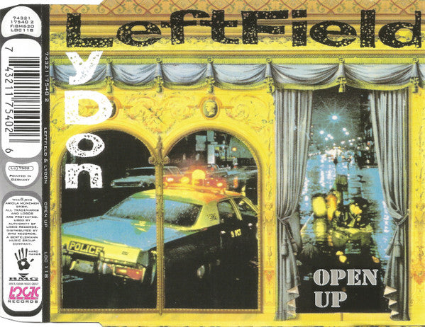 Leftfield, John Lydon : Open Up (CD, Maxi)