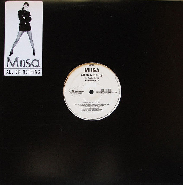 Miisa : All Or Nothing (12", Promo)
