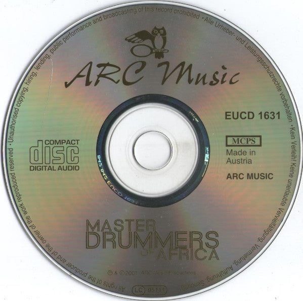 Various : Master Drummers Of Africa ('Kopano') (CD, Comp)
