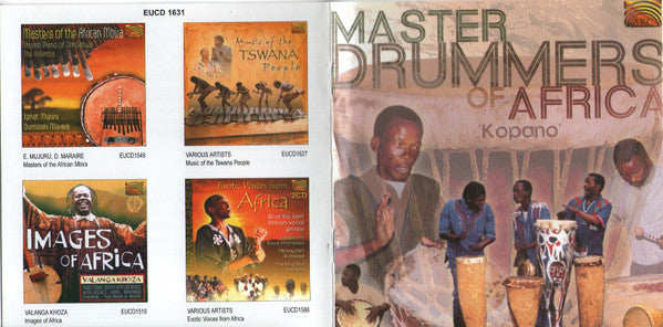 Various : Master Drummers Of Africa ('Kopano') (CD, Comp)