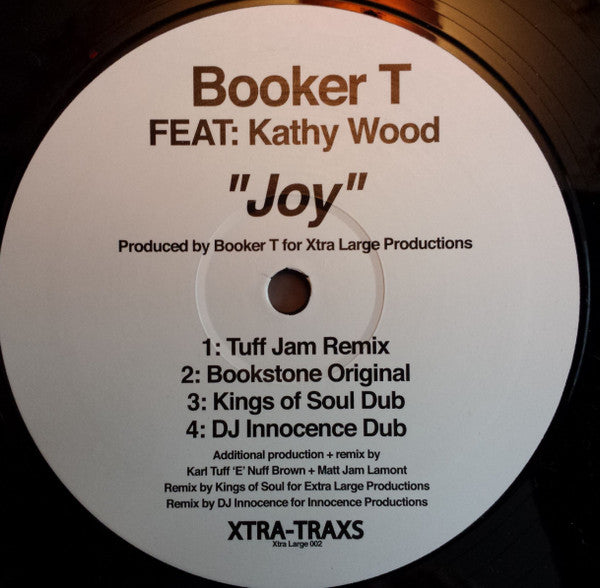 Booker T Feat. Kathy Wood : Joy (12")