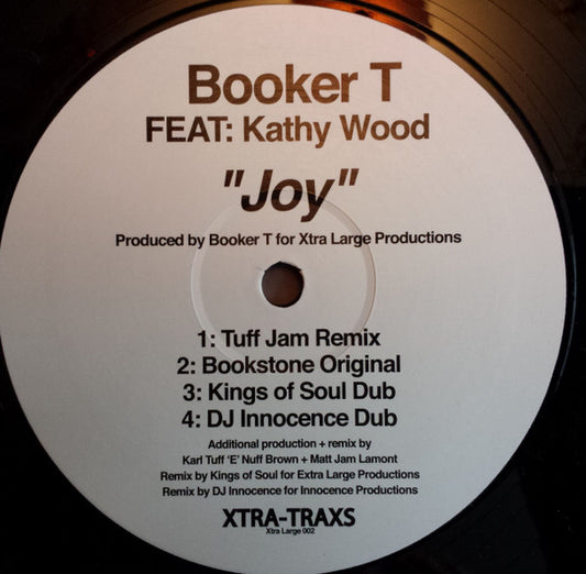 Booker T Feat. Kathy Wood : Joy (12")