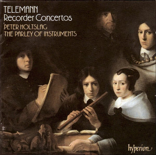 Georg Philipp Telemann - Peter Holtslag • The Parley Of Instruments : Recorder Concertos (CD, Album)