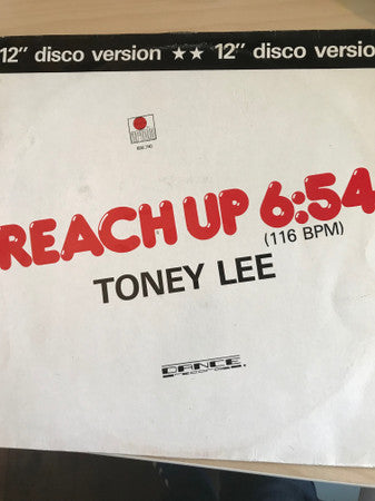 Toney Lee : Reach Up (12")