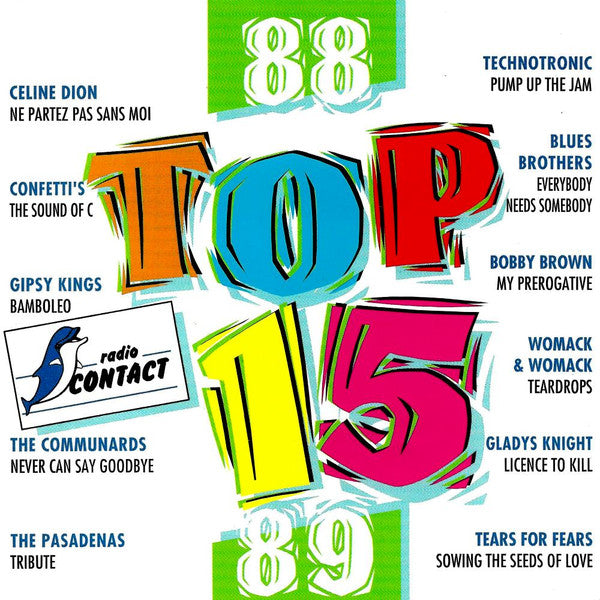 Various : Radio Contact Top 15 (88-89) (2xCD, Comp)